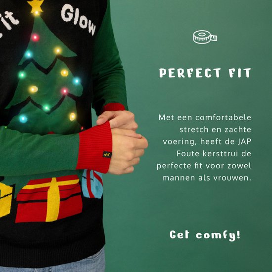 JAP Christmas Pull De Noël Moche Joyeux - Pull Noël Femme Et Homme Festif Et Amusant