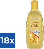 Andrélon Shampoo Zomerblond 300 ml - Voordeelverpakking 18 stuks