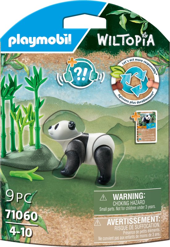 PLAYMOBIL - 71294 - Wiltopia - Explorateurs avec animaux de la savane