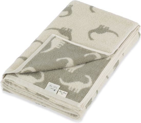 Konges Slojd Strandhanddoek Dino - Dubbelzijdig gebruik - Terry Junior beach towel Dino - 145 x 75 cm