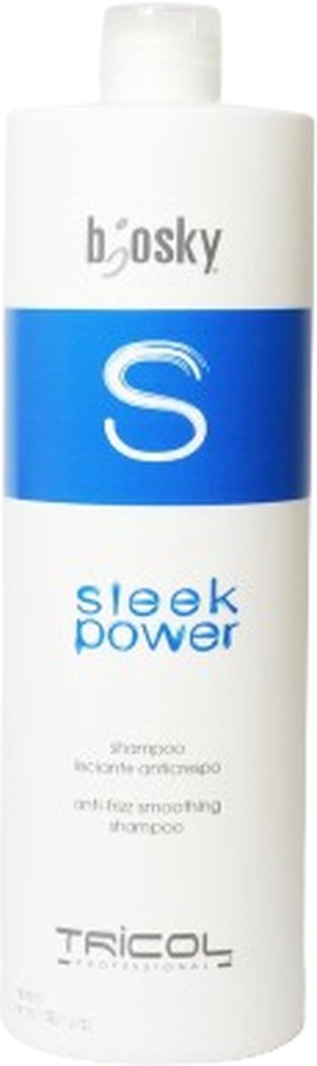 Biosky Sleek Power Anti-Frizz Smoothing Shampoo 1000ml