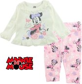 Disney Minney Mouse Baby Set - Off White / Roze - Maat 86 - 18-23 Maanden