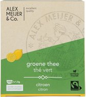 Alex Meijer - Thee vert Citroen - 100 pièces x 1,5 grammes - Commerce Fair