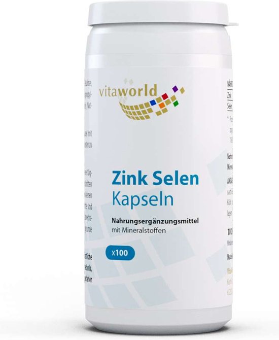 Vitaworld zink selenium 100 capsules bol