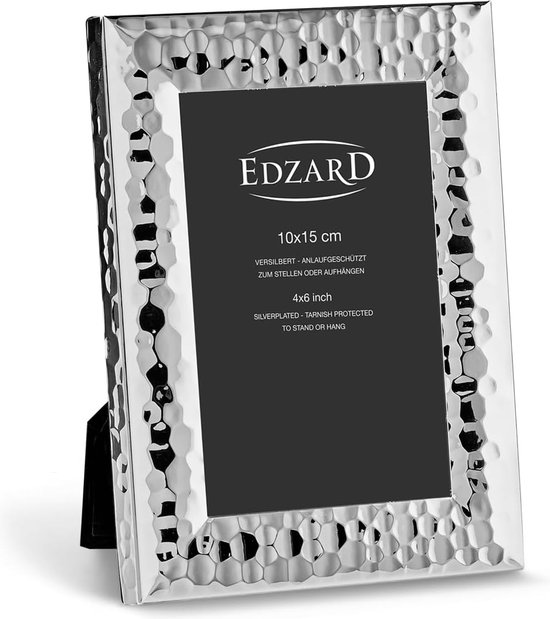 Aluminium fotolijst goud geschikt voor een foto van 13 x 18 cm