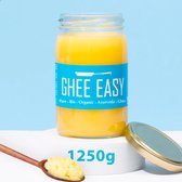 Ghee Easy Bio Ghee 1250g - Pur Beurre Clarifié - 100% Bio - Perfect pour Paleo et Keto - Sans Gluten ni Lactose - Ayurveda