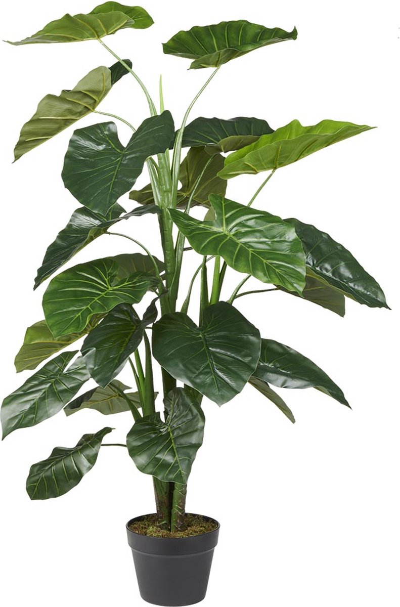 HTT Decorations Kunstplant Philodendron H115cm - HTT Decorations kunstplanten Groen