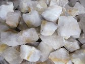 Bergkristal Ruw Groot - B-Kwaliteit - Groothandel Partij van 25kg - Stenen / Stukken van 0,5 tot 4kg p/st