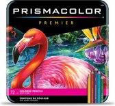 Prismacolor Colored Pencils | Premier Soft Core Pencils - kleurpotloden - Kleuren - 72 stuks