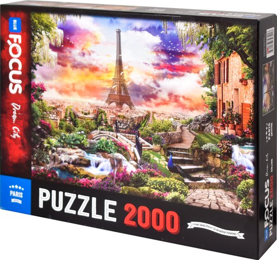 puzzle - Tour Eiffel Paris - 1000 pièces