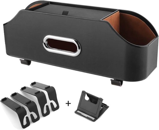 Bekerhouder voor de achterbank, bekerhouder en achterbank-organizer voor auto, multifunctioneel en praktisch, voor SUV, vrachtwagen, minivan Bekerhouder voor de achterbank, bekerhouder en achterbank-organizer voor auto, multifunctioneel en praktisch, voor SUV, vrachtwagen, minivan