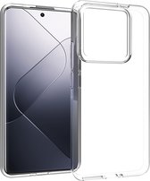 Accezz Hoesje Geschikt voor Xiaomi 14 Pro Hoesje Siliconen - Accezz Clear Backcover - Transparant