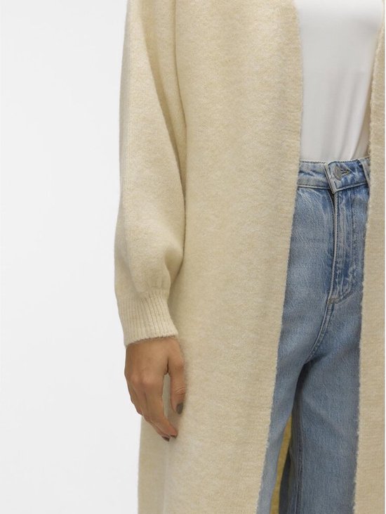 Vmmaybe Ls Open Cardigan Birch main image 1