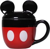 Disney - Mickey Mouse vormige mok met deksel - 425ml