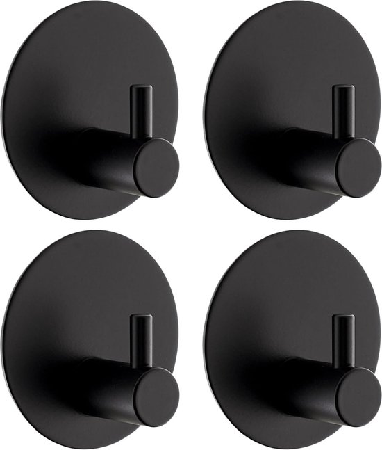 40 stuks zuignaphaken - 4 cm vacuüm zuignappen met haken - extra sterk zonder boren -... | bol