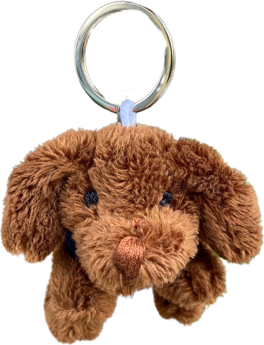 Flip De Labrador Bruin Pluche Sleutelhanger Knuffel Stichting Hulphond Hondenknuffel Knuffelhond