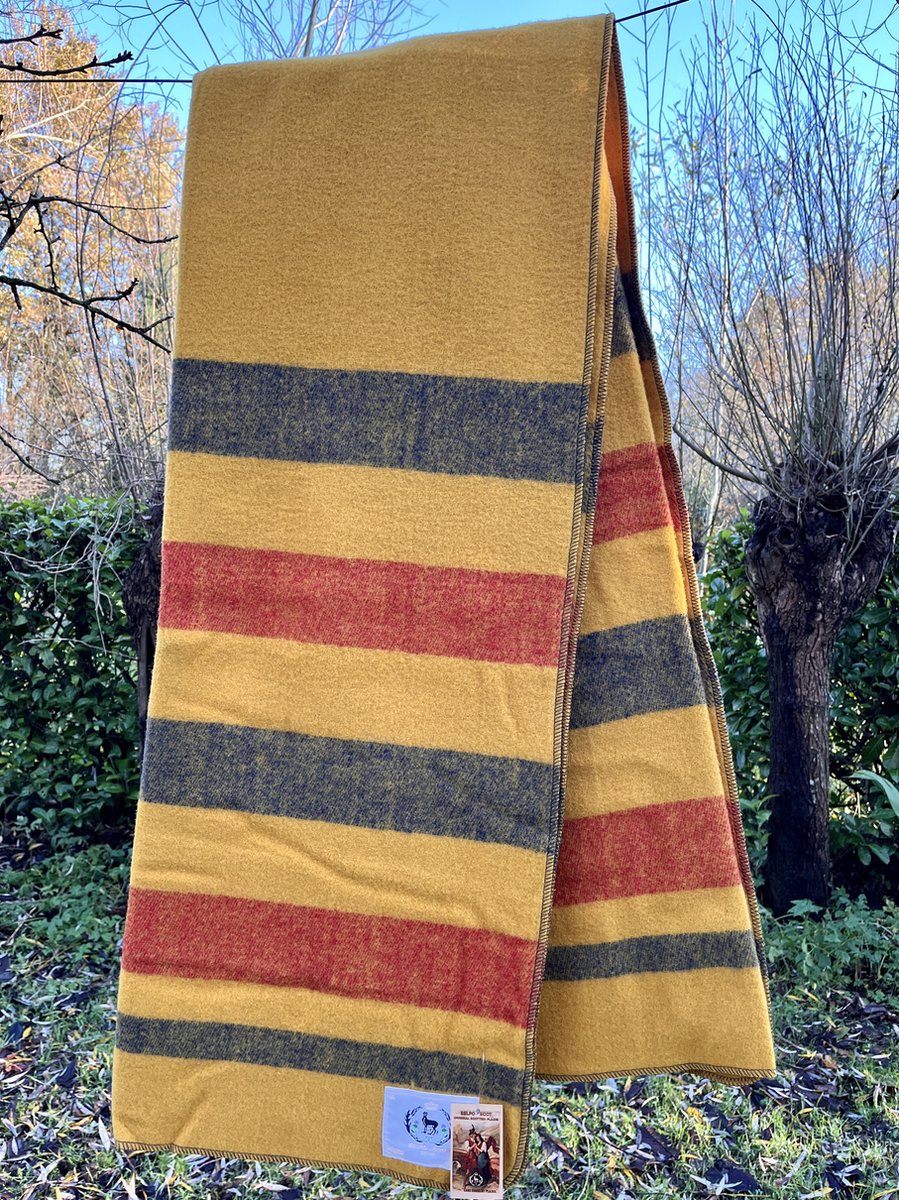 Newmarket 100% Merino Wollen Plaid