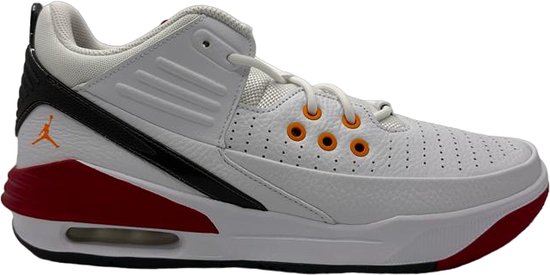Jordan - Jordan max aura 5 - Sneakers - Wit/Rood/Zwart - Volwassenen - Maat  43 | bol