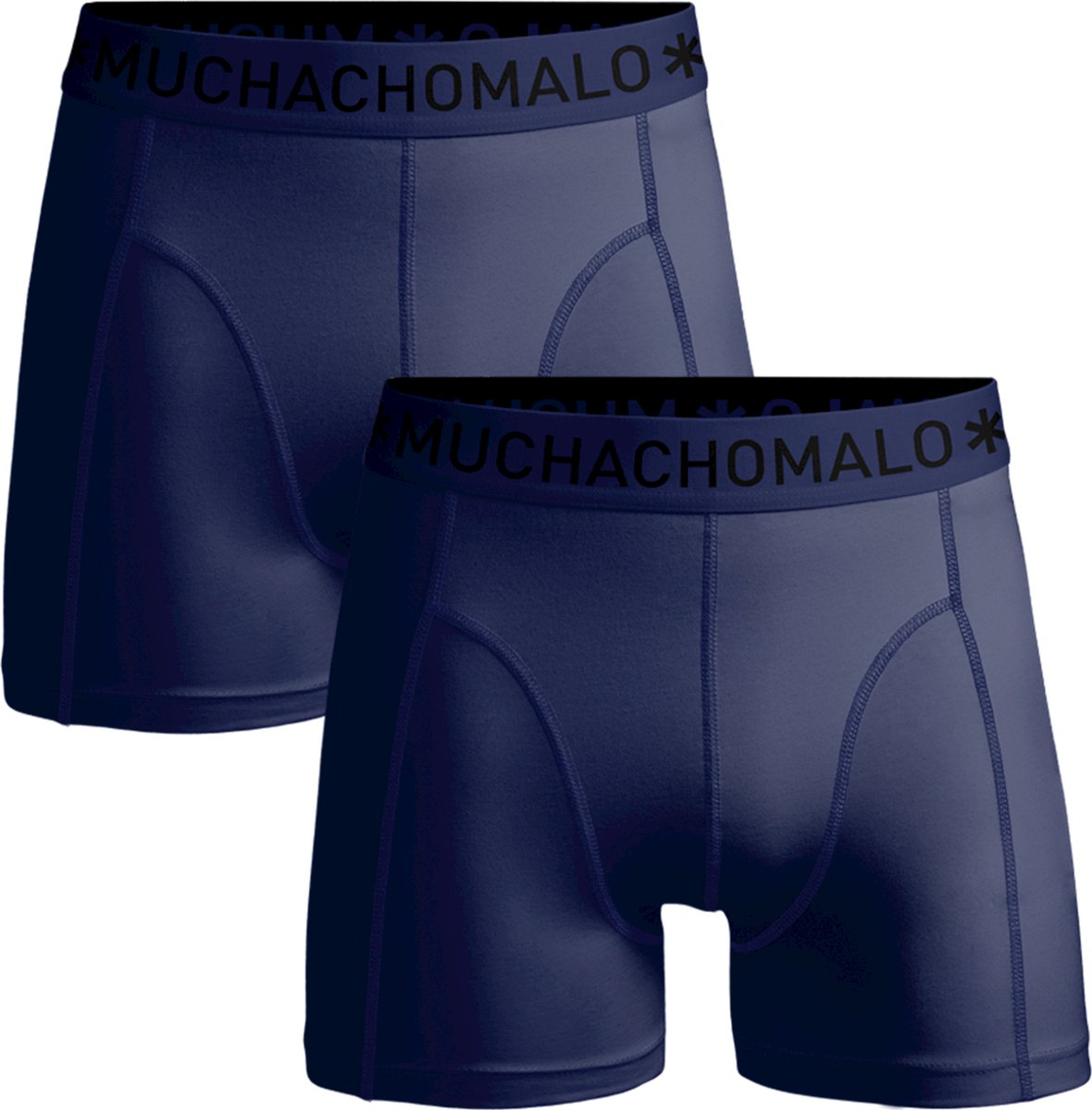 Bol.com Muchachomalo Boxershort Heren – 2 Pack – Microfiber – Sport Ondergoed – Kleding – Heren Ondergoed – Sneldrogend – Onderb... aanbieding