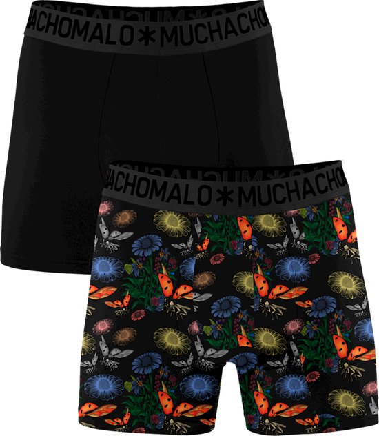 Muchachomalo boxershorts - heren boxers normale (2-pack) - Boxer Shorts Ladybug - Maat:
