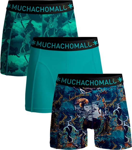 Muchachomalo Boys Boxershorts - 3 Pack - Maat 134/140 - Jongens Onderbroeken