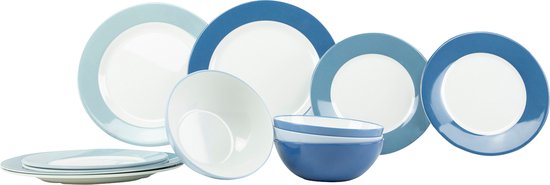 Gimex - Colour Line - Servies - Sky - 12-Delig van GIM — afbeelding 5