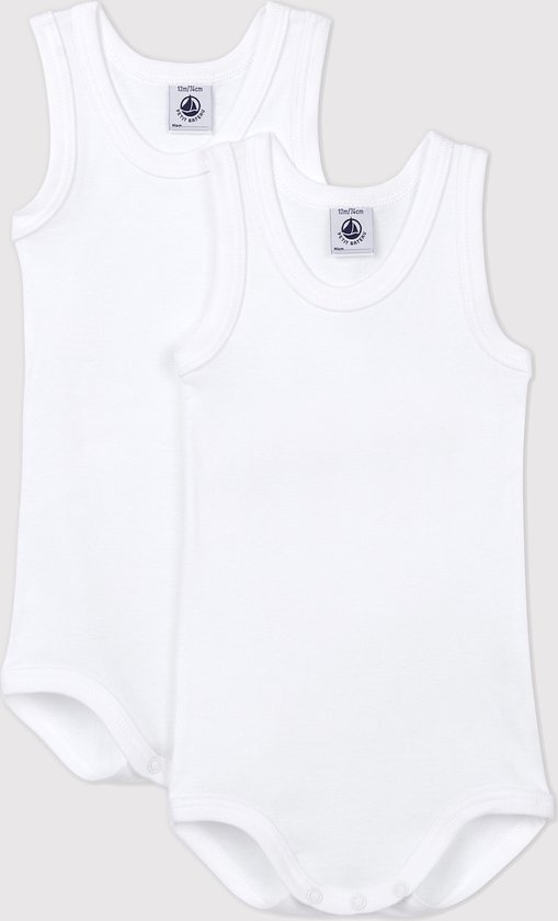 Petit Bateau Baby Us Rompertjes met korte mouwen (Pack van 3), Variant 1, 3 maanden