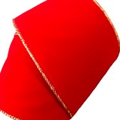 Fluweel Rood Goud