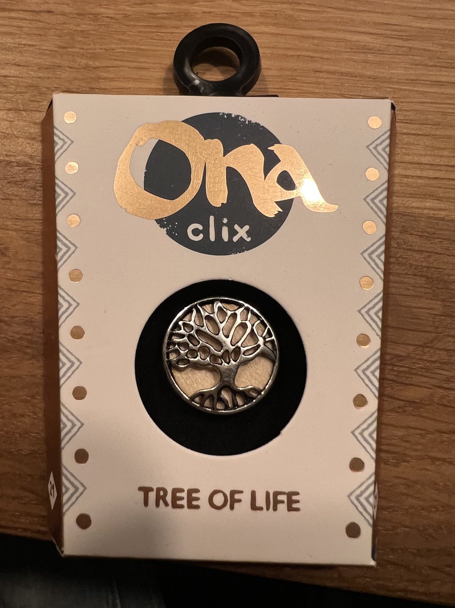 Ona Clix - Geluksbrenger - Geluksmunt - Geluk steentjes - Uitdeelcadeau - Tree of Life - Originele cadeau - Cadeau voor man - Gepersonaliseerd cadeau