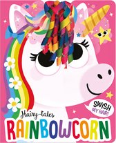 Hairy-tales Ribbon Bow Board Books- Hairy-tales Rainbowcorn