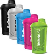 Shakebekers - 5 x Shaker Wave 600ml - BiotechUSA - 5 x Shakers Multi-color