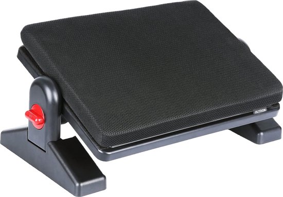 Ergonomic Foot Rest for Desk, Height and Tilt Adjustable Footrest, Footstool with Removable Memory Foam Foot Cushion for Home, Office