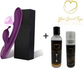 Kassidy - G-spot - Zuig stimulatie - Vibrators voor Vrouwen - Vibrator - Clitoris Stimulator - Sex Toys voor Vrouwen - Erotiek - vagina vibrator - Seks speeltjes - vibrator voor koppels – Seks toys - rabbit vibrator