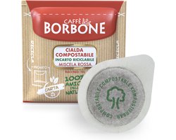 150x ESE Koffiepads - Borbone Rossa / Rood espresso - Made in Italy