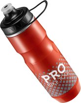PRO BIKE TOOL Geïsoleerde fietsdrinkfles 680 ml, Bonus Sport Draagriem - voor Fietsen & Fitness - Houdt Dranken Langer Koud, Zacht Siliconen Mondstuk - BPA Vrij (Kleur)