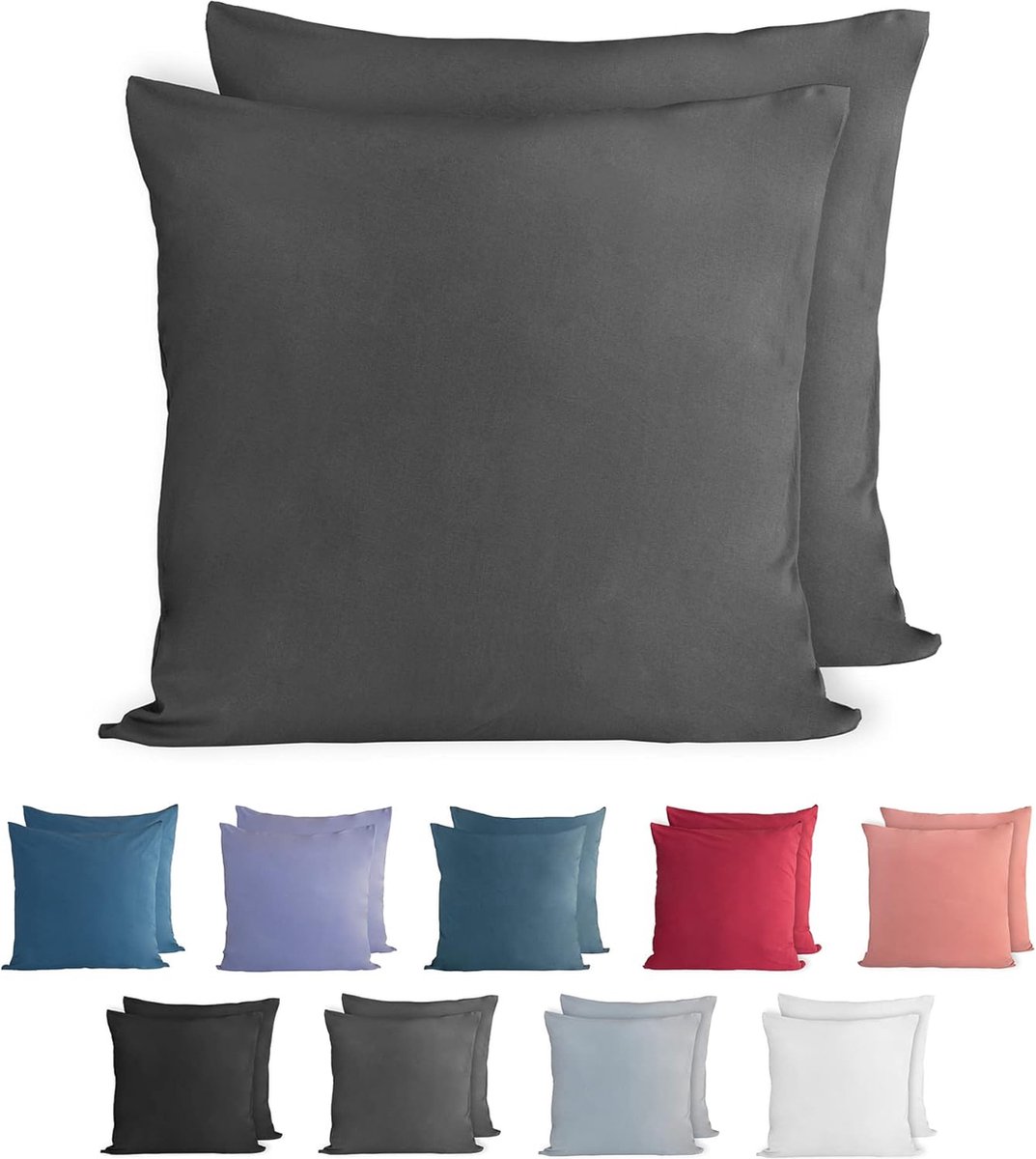 Set van luxe kussenslopen - kussensloop set - woonkamer