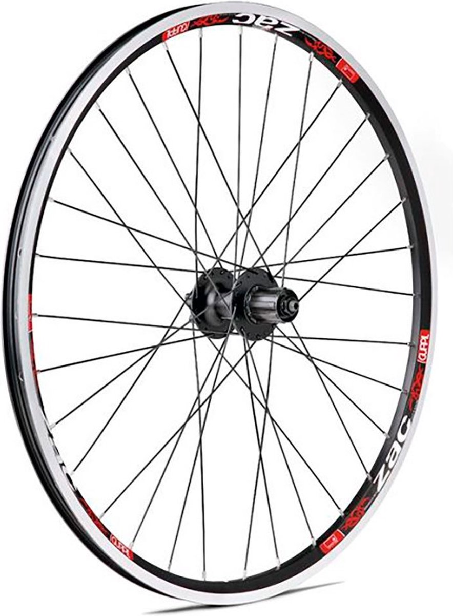 Gurpil Zac 26´´ Cl Disc Mtb Achterwiel Zwart 9 x 135 mm / Shimano/Sram HG