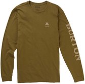 Burton Elite Lange Mouwenshirt Groen M Man