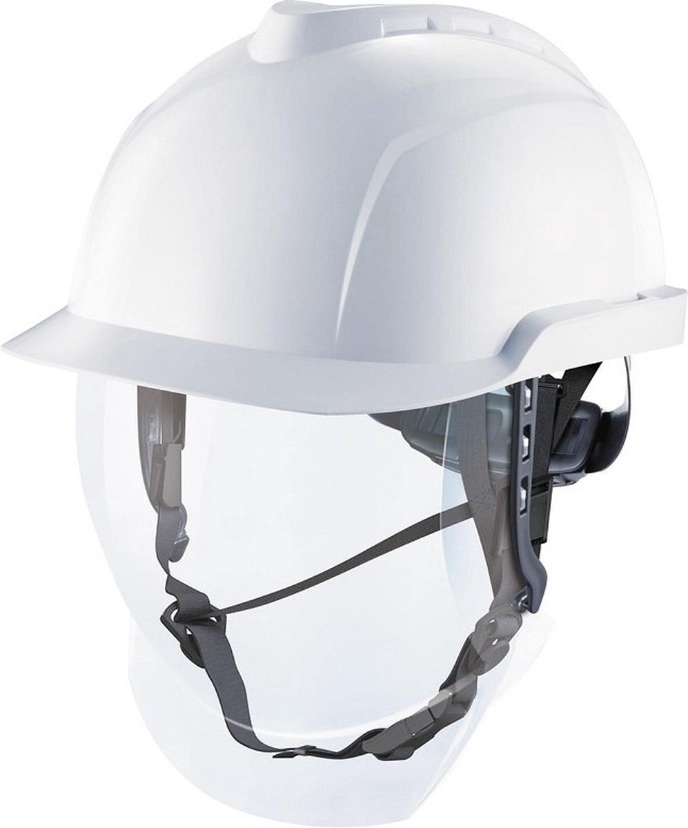 MSA V-Gard 950 veiligheidshelm - ongeventileerd Wit