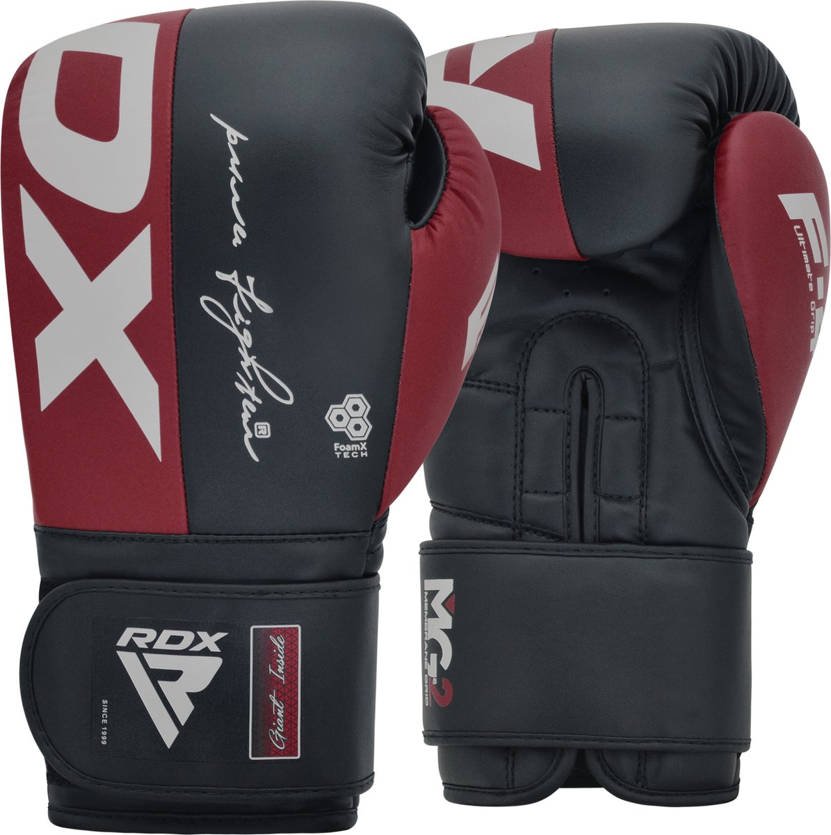 RDX Sports Rex F4 Bokshandschoenen - Boxing Gloves - Sparring - Vechtsporthandschoenen - Boksen - Kastanjebruin - 10 oz