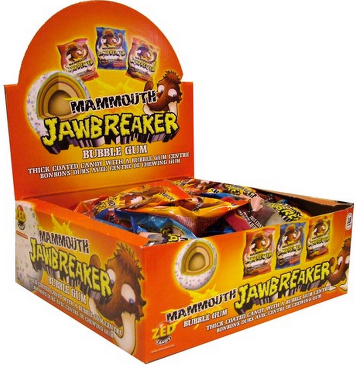 Jawbreaker - Monster Mammouth - 18 stuks - 85 gram