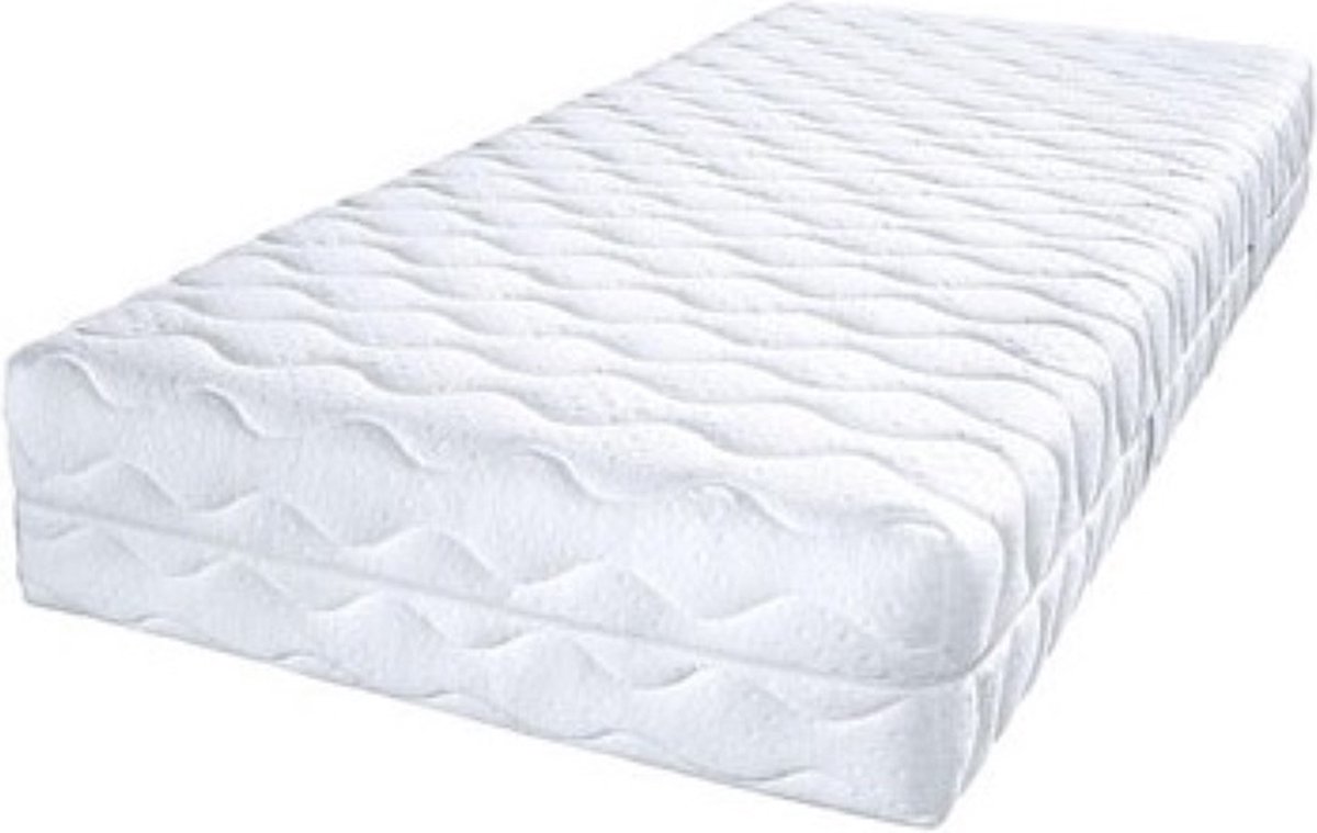 Matras Ties - 120x190 - 19 cm dik - Anti-Allergie - Afritsbare en wasbare hoes