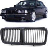 Auto grill - nieren - BMW 7-serie E32 1986-1994 - mat zwart