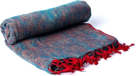 Yogi & Yogini - Meditatie omslagdoek XL - Multicolour - Acryl - Nepal