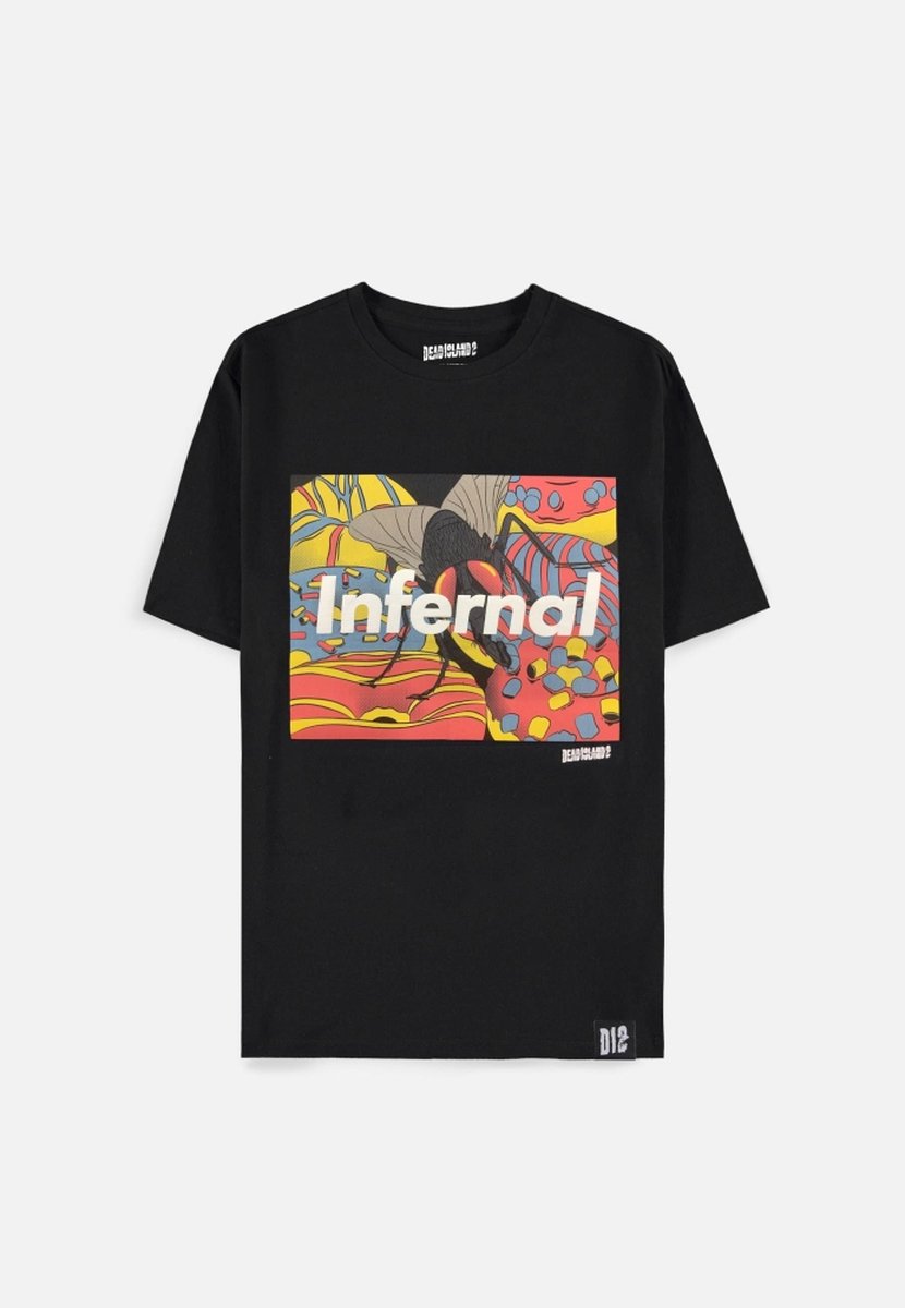 Dead Island - Infernal Brand Heren T-shirt - 2XL - Zwart - Difuzed