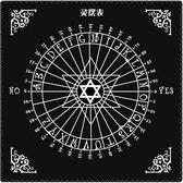 Stones & Bones® - Toile pendule - Nappe d'autel - Pentagramme