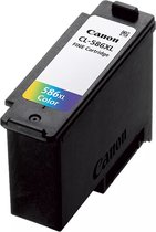 Canon Inktcartridge CL-586XL Origineel Cyaan, Magenta, Geel 6226C001