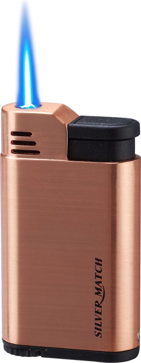 Goedkoopste Silver Match Classic Jetflame Rosé Goud - Jetflame Aansteker - Windproof - Stormaansteker