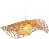 Lampe suspendue Romagna - Bamboe - naturel - Rotin - avec source de lumière - 6 watts - 3000K