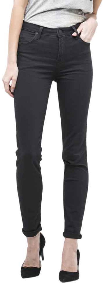 Lee Scarlett High Waist Spijkerbroek 25 33 Vrouw Zwart